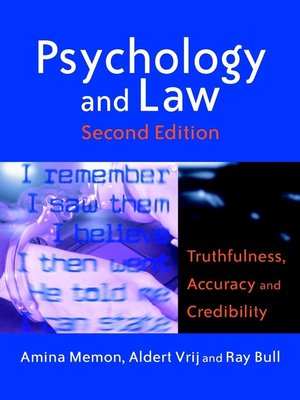 cover image of Psychology and Law